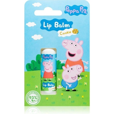 Peppa Pig Lip Balm balzam na pery Cookie 4,4 g