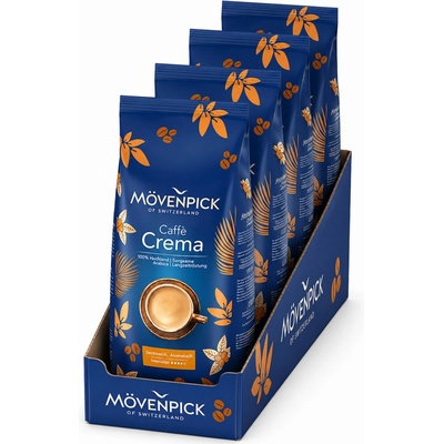 Mövenpick Caffe Crema káva 4 x 1 kg
