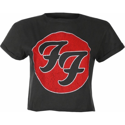 Tričko metal Amplified Foo Fighters FF LOGO sivá