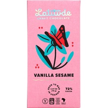 Latitude Vanilla Sesame 72% hořká čokoláda 70 g