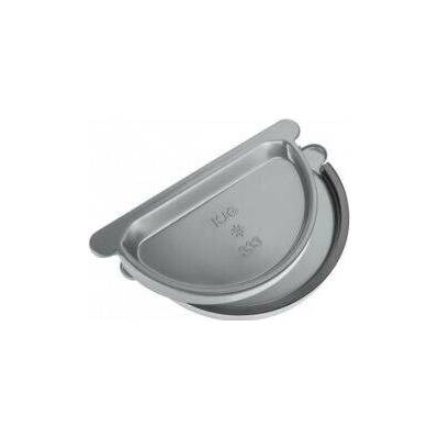 Čelo s těsnícím prvkem pozink lakovaný RAL 9007 stříbrná tmavá 333mm