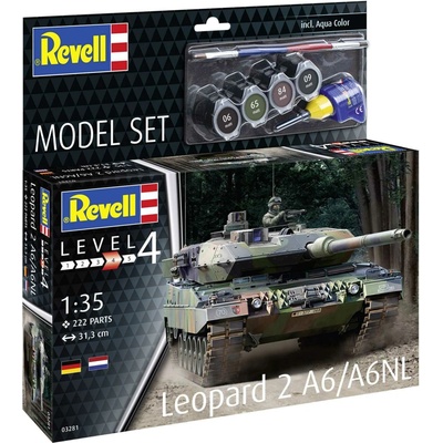 Revell Leopard 2 A6/A6NL Model Set 1:35