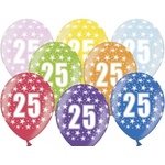PartyDeco Балон за рожден ден с число 25