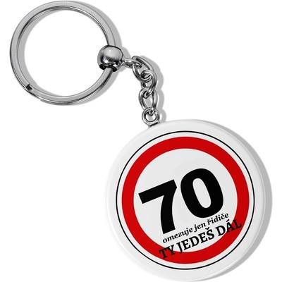 Klíčenka s otvírákem - 70 - Ty jedeš dál