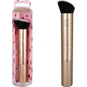 Real Techniques Animalista Duo Rounded Powder Brush No. 415 комплект четки за грим за жени 1 бр