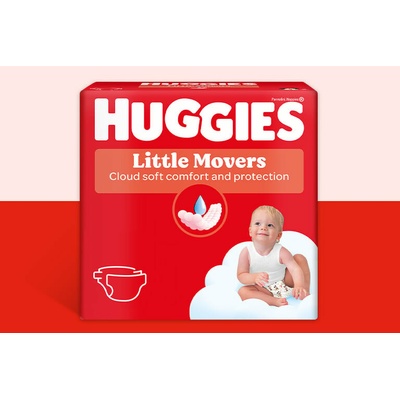 HUGGIES Little Movers 4 7-18kg 150ks