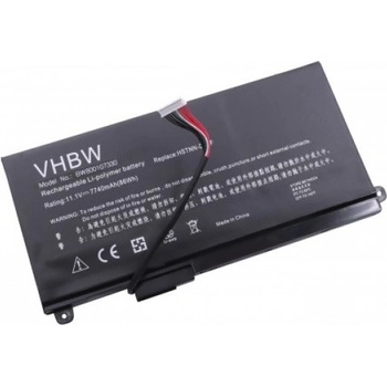 Image 1 of VHBW Батерия за HP Envy 17-3000, VT06XL, 7740 mAh (800107330)