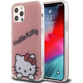 Hello Kitty IML Daydreaming Logo Apple iPhone 12/12 Pro, růžové