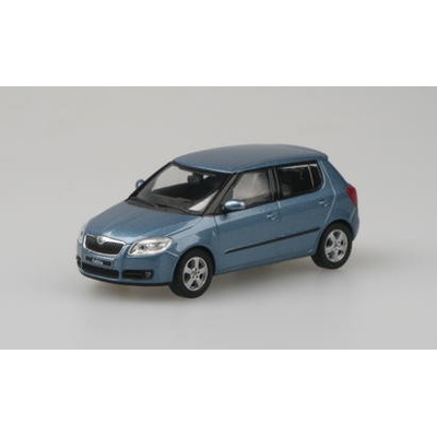 Abrex Škoda Fabia 2 Šedá Satin Metalíza 1:43