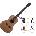 BromoGuitars BAR6E SET 2 Natural Други електро-акустични китари