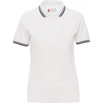 PAYPER skipper lady 001027-0021 / Поло тениска с къс ръкав - бяло/тъмносиньо m (001027002100002m)