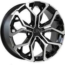 Arceo DY1417 7,5x17 5x114,3 ET45 black polished