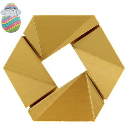 3DJAKE ecoPLA Silk Gold - 1, 75 mm / 1000 g (9010707004899)