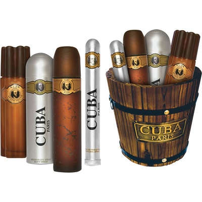Cuba Gold EDT 100 ml + voda po holení 100 ml + deodorant 200 ml + EDT 35 ml pre mužov darčeková sada