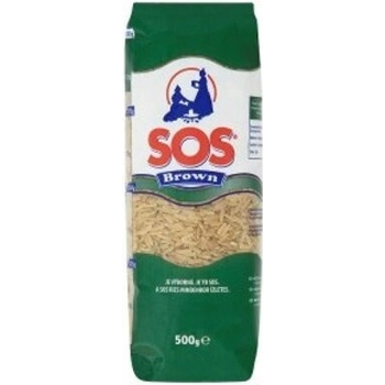 SOS Brown ryža hnedá 0,5 kg