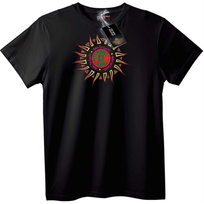 NOONEBRAND Тениска Alice in Chains Слънчево лого - 4XL, Black