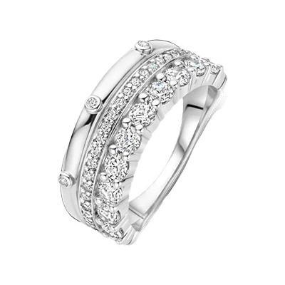 Ti Sento Сребърен пръстен Ti Sento 12397ZI (12397ZI)