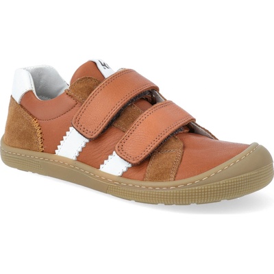 KOEL4kids Barefoot tenisky Denis Nappa Cognac