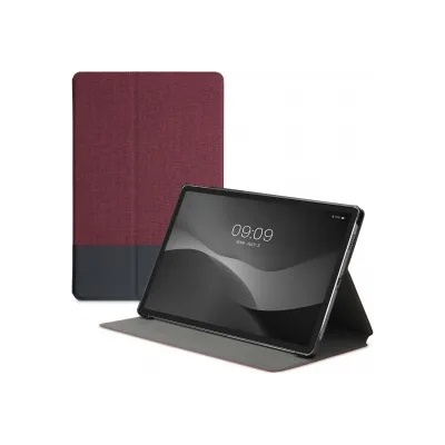 kwmobile Флип калъф за Lenovo Tab P11 Pro - тъмночервен