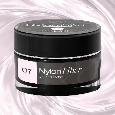 Enii Nails Nylon Fiber gel stavební Uv Led gel violet blush 07 40 ml