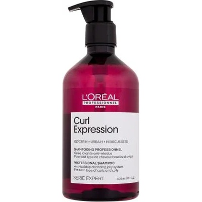 L'Oréal Curl Expression Professional Jelly Shampoo 500 ml хидратиращ шампоан за вълнообразна и къдрава коса за жени