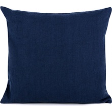 Tom Linen Povlak na polštář Navy Washed 70x80