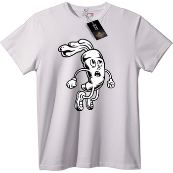 NOONEBRAND Тениска Тичащ картоф - 3XL, White