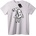 NOONEBRAND Тениска Тичащ картоф - 3XL, White