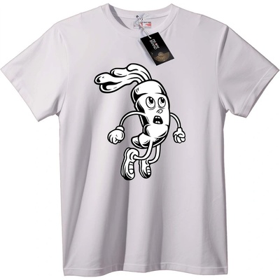 NOONEBRAND Тениска Тичащ картоф - 3XL, White