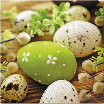 PAW servítky L Eggs among Catkins 33X33cm