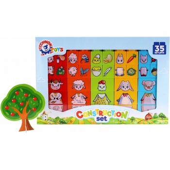 Teddies Stavebnice zvířátka