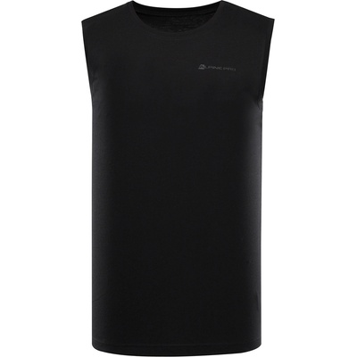 ALPINE PRO Мъжки бързосъхнещ потник ALPINE PRO QARET черен ALPINE PRO | Cheren | МЪЖЕ | XS