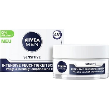 Nivea Men Sensitive hydratační pleťový krém 50 ml