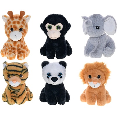 Mikro trading Zvířátko SAFARI velké oči 15 cm