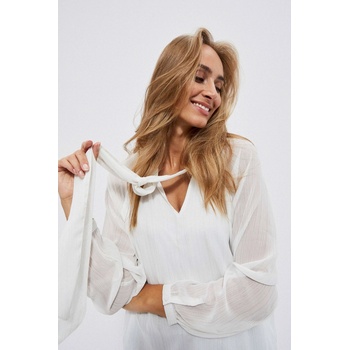 Moodo Бяла дамска блуза Moodo Moodo | Byal | ЖЕНИ | XS