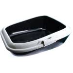 Ferplast Тоалет за котки MODERNA - черен - 56 x 43, 5 x 19 см