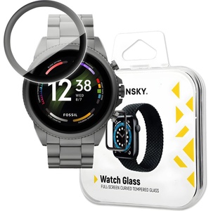 Wozinsky Калъф Wozinsky защитно стъкло за часовници за Fossil Gen 6 - Прозрачен KP26536