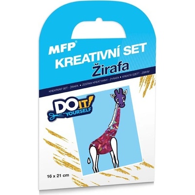 Arka Kreatívny set Žirafa fóliové technika