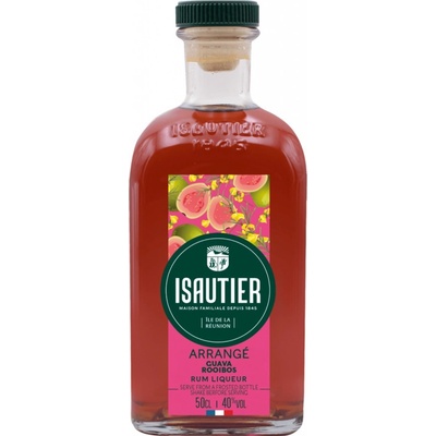 Isautier Arrangé Goyave Rooibos 40% 0,5 l (holá láhev)