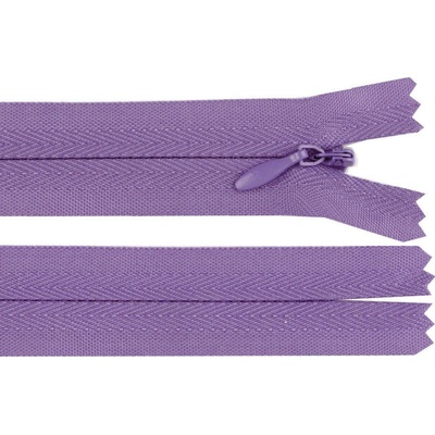 Stoklasa Spirálový zip skrytý No 3 délka 25 cm Balení: 1 ks, Varianta: 171 fialová orchidej 171 fialová orchidej
