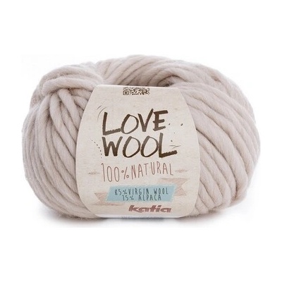 LOVE WOOL Katia Farby LOVE WOOL: 101 svetlá béžová