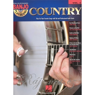 Banjo Play Along 2 COUNTRY + CD / tabulatúra