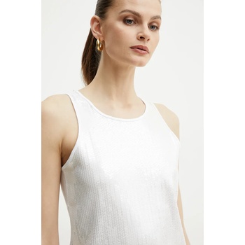 MARELLA Памучна блуза Marella TERZO дамска в бяло с апликация 2513941124200 (2513941124)