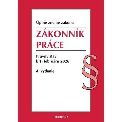 Zákonník práce 2/2026, 4. vydanie