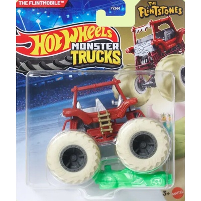 Mattel Hot Wheels Monster Trucks The Flinstones The Flintmobile