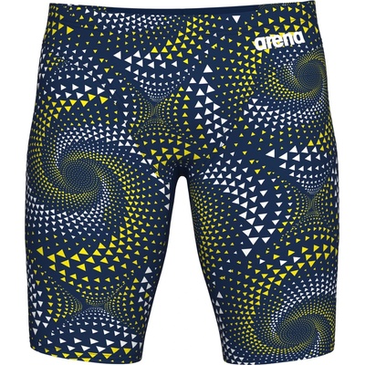 arena Мъжки бански слипове Arena Fireflow Swim Jammer Swim brief - Navy / Team Navy Yellow - размер 7 (DE) (050-2168-0617)