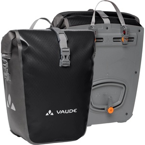 VAUDE Bike Bags for Luggage Carrier Aqua Back 2x24L - Black - 12411 (12411)