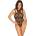 Cottelli Collection Fantasy Soft Crotchless Bondage Look Body 2643626 Black