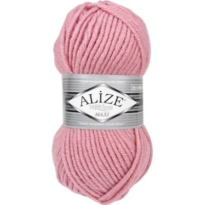 Alize Superlana Maxi 204 ružová