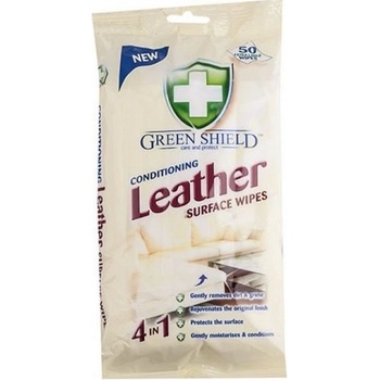Green Shield Vlhčené ubrousky na kůži a koženkové povrchy 50 ks